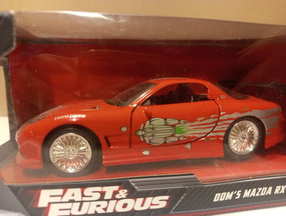 1/32 Mazda RX-7 Die-cast Nada Toys Fast And Furious - Immagine 4 di 4