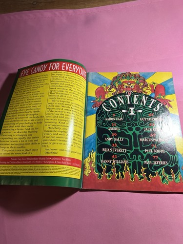 SKIN ART Tattoo Magazine - Issue 3 - Volume 1 - 1993 - Guy Aitchison - Jack Rudy - Picture 3 of 17