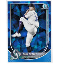 Logan Gilbert 2025 Bowman Chrome Sapphire Refractor #9
