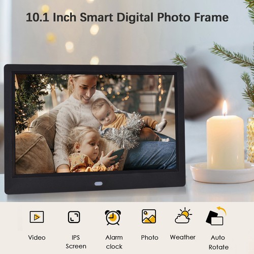 Andoer 10.1 Inch Digital Photo Frame Desktop Electronic Album 1280*800 IPS Scree - Picture 4 of 6