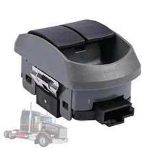 Dual Window Switch p/n Black P271069 Compatible with Paccar/Kenworth Replace 