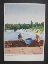STUTTGART Höhenpark Killesberg Gartenschau Wasserspiele Ansichtskarte Postkarte