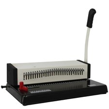 Full-Extension Ring Binder Punch with 30-Hole Multi-Punch Binding System