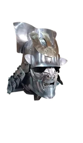 Casco de armadura samurai japonés LARP traje de casco de armadura - Imagen 3 de 4