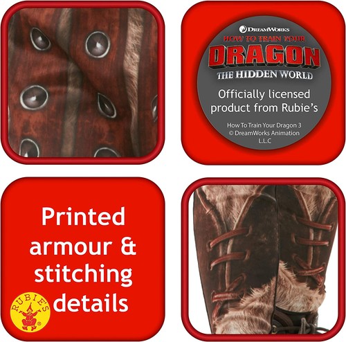 Rubie's Official How to Train Your Dragon Astrid Childs Costume - Picture 5 of 9