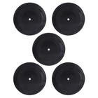 5 Pcs Vinyl Records Black Decorative Vinyl Records for Interior Wall Decorations
