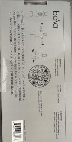 Juego de 2 barras Bala manos 3 libras - ponche de carbón 3 libras - 6 libras en total - Imagen 2 de 2