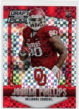 2015 Prizm Draft Picks 206 Jordan Phillips Oklahoma    Red Power