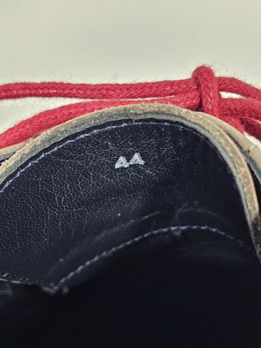 The Lisbon Walker Sint Maarten Braun/Rot Herren Größe EU 44 US 10 Handgefertigte Schuhe - Bild 7 von 8