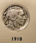 1918 Buffalo Nickel - VF / Very Fine (S5)