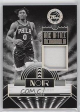 2023-24 Panini Noir Box Office Memorabilia /99 Tyrese Maxey #BOM-TMA