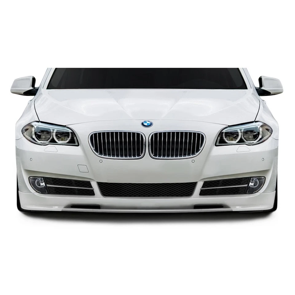 For BMW M5 12-16 Front Bumper Lip Spoiler Air Dam Wave Style Fiberglass Front Foto 4 de 4