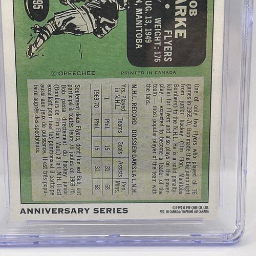 1992-93 O-Pee-Chee #3 25th Anniversary Bobby Clarke Signed Card CGC JSA Auto - Picture 12 of 13