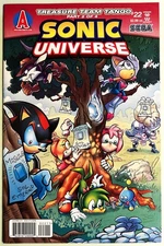 SONIC UNIVERSE Comic #22 January 2011 TREASURE TEAM TANGO 2 of 4 Bagged VF-