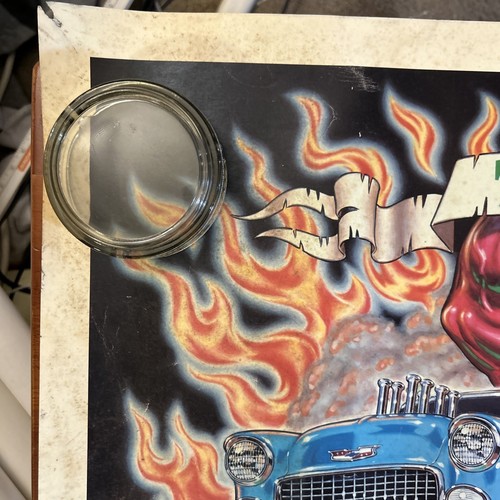 Robt. Williams Three Years Of Automotive Infamy Poster Masters Of The 50’s Chevy - Picture 3 of 10