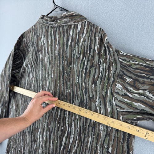 Vintage Realtree Camo Jacke Herren 2XL leichte Baumwolle Feldmantel 90s Bark USA - Bild 10 von 14
