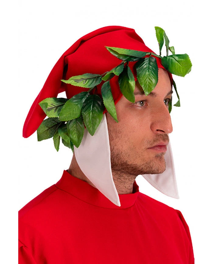 CARNIVAL TOYS S.R.L. COPRICAPO DANTE CON CORONA IN ALLORO