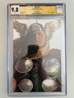 Thor #8 Timeless Variant CGC 9.8 SIGNED ALEX ROSS AVENGERS 2020