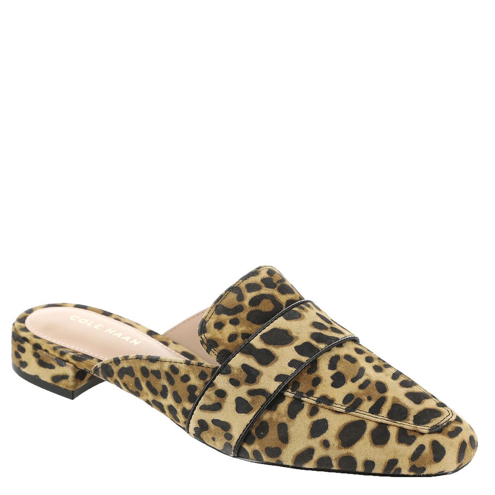 Женские слипоны Cole Haan Pasha Mule на размер 7 B(M), США - Леопард