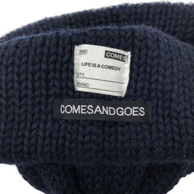 帽子 COMESANDGOES WOOL STANDARD KNIT COMESANDGOES | WOOL STANDARD KNIT / BLACK ウール3ゲージ