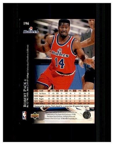 1995-96 UPPER DECK BASKETBALL YOU PICK SEE SCANS OF EVERY CARD STARS & ROOKIES - Picture 127 of 289