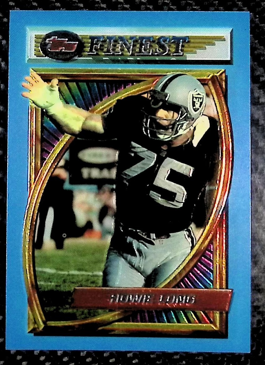 Howie Long - 1994 Topps Finest #40  - Raiders