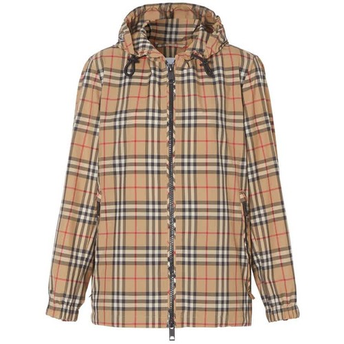 Burberry Vintage Check Drawstring Hooded Jacket - Bild 5 von 5