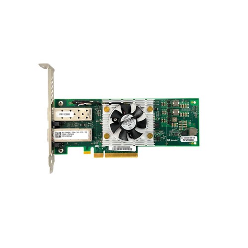 Carte réseau Ethernet 25 Go SFP28 double port QLE3532-CU QLogic PCIe 3,0 x8 profil élevé - Photo 2/8
