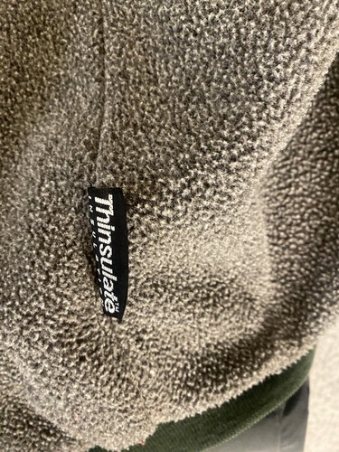 Vintage LL Bean Jacket Men’s XL Dark Green Sherp Lined Coat Thinsulate Chore - Picture 4 of 10