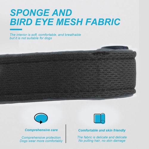 Reflective Dog Collar with Safety Locking Buckle, Adjustable Soft Breathable ... - Picture 4 of 6