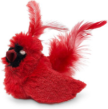 Play-N-Squeak Real Birds Interactive Cat Toys with Catnip Cat Toys for Indoor C
