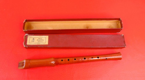 Vintage 2-Piece Recorder Hero-Blockflote Scholar (student)  Made In Germany 13" - Picture 2 of 7