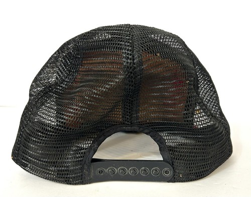 De colección Red Man Tobacco Patch EE. UU. Malla Ajustable Sombrero Gorra Años 90 SnapBack Camionero - Imagen 4 de 10
