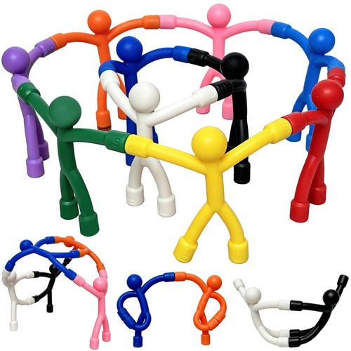 PICKSMOCUB 20PCS Magnetic Fidget Toys for Kids Magnetic People Sensory Travel