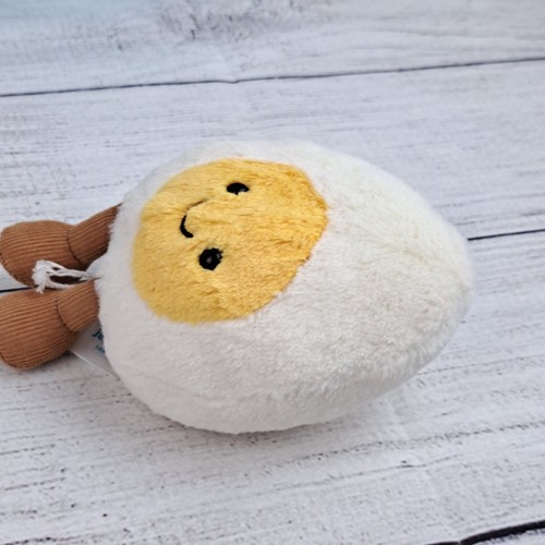 Jellycat Amuseables Happy Boiled Egg Small Plush Toy With Tag And Dust Bag - Picture 11 of 18
