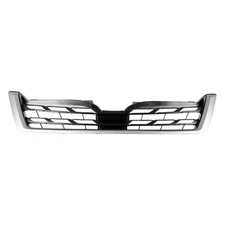 New Painted Black W/Gray Molding Front Grille fits 2017-2018 Subaru Forester