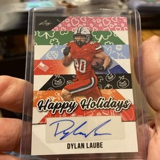 2025 Leaf Happy Holidays Dylan Laube Auto Raiders Z102