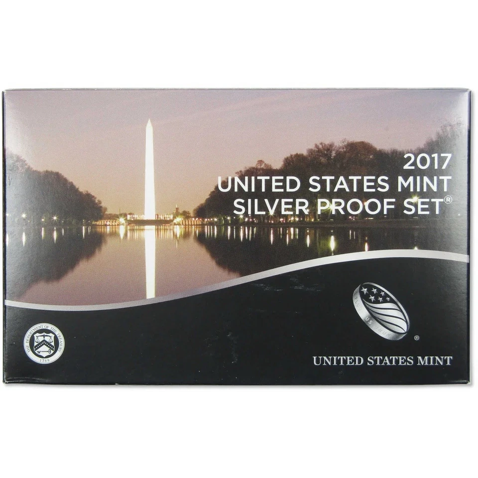 Silver Proof Set 2017 90% Silver Uncirculated 10 Coin Set OGP With COA - Image 2 of 4