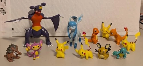Vintage and Modern POKEMON Toy Figures Lot of (12) by TOMY/Nintendo/Jazwares