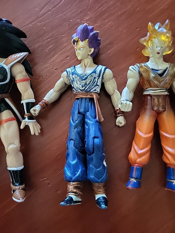 Vintage Irwin Toys Dragon Ball Z Lot Figures Rabbitz Gohan Goku - Image 3 of 4