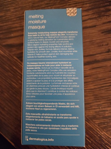 Dermalogica schmelzende Feuchtigkeitsmaske 1,7 flüssige Unzen tägliche Hautgesundheit - Bild 3 von 4