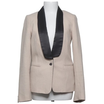 Maison Scotch, Blazer, Größe: XS, Beige/Schwarz #EcN