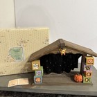 Vintage Cherished Teddies 4" Beary Scary Halloween House" 1995 #152382