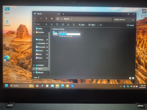 PORTATIL LENOVO THINKPAD T480 i5-8350U 12GB RAM 256GB SSD WIN 11+ OFFICE 2021 - Imagen 7 de 8