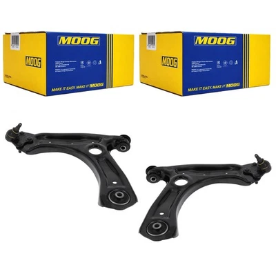 2X MOOG QUERLENKER VORNE UNTEN LINKS+RECHTS passend für AUDI A1 SEAT IBIZA - Bild 1 von 4
