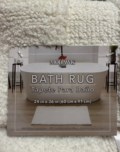 Mohawk, 2 ft x 3 ft - Classic Double Stripe Bath Rug (Choose Color) - Picture 19 of 19