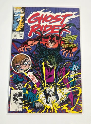 GHOST RIDER ISSUE #36 MARVEL COMICS 1990 VINTAGE