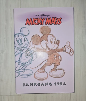 Disney Micky Maus Jahrgang 1954 gebunden Sammlerausgabe Box Beilagen - Bild 1 von 4