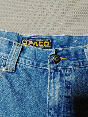 Pantalones cortos cargo vintage Paco Jean Company Carpenter - talla 33 - Imagen 4 de 14