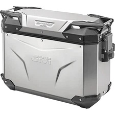 Givi Outback EVO Case - Right - 37L - Silver OBKE37ARA
